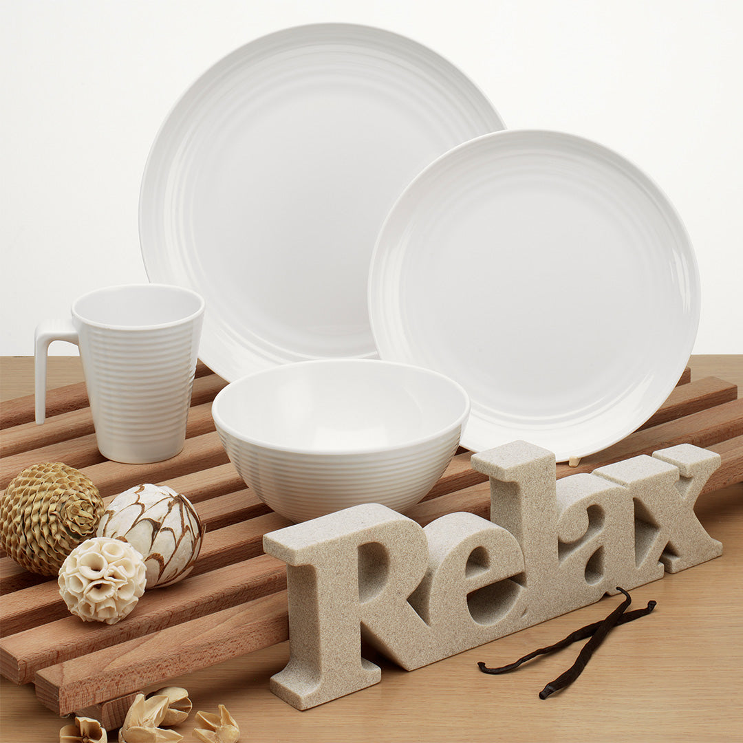 16 piece melamine outlet dinner set