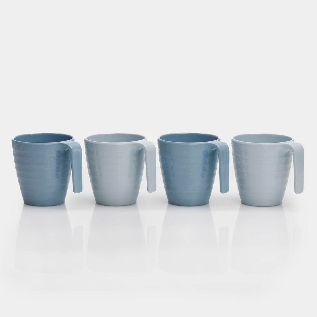 Flamefield Shades of Blue Stacking Mugs